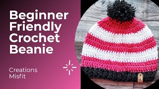 Beginner Friendly Crochet Beanie