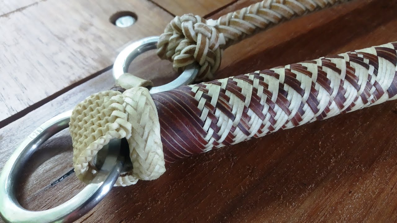 FILHO DE ZÉ DORADIN  TRANÇA UM CHICOTE DE COURO  -   VEJA COMO