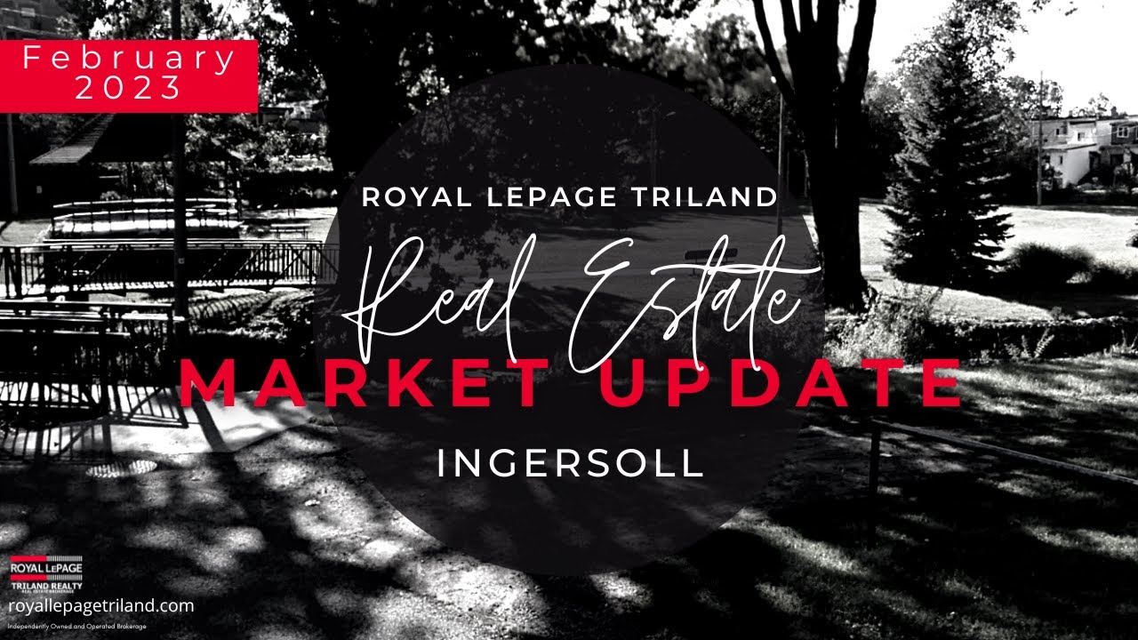 February 2023 Ingersoll Real Estate Market Update YouTube