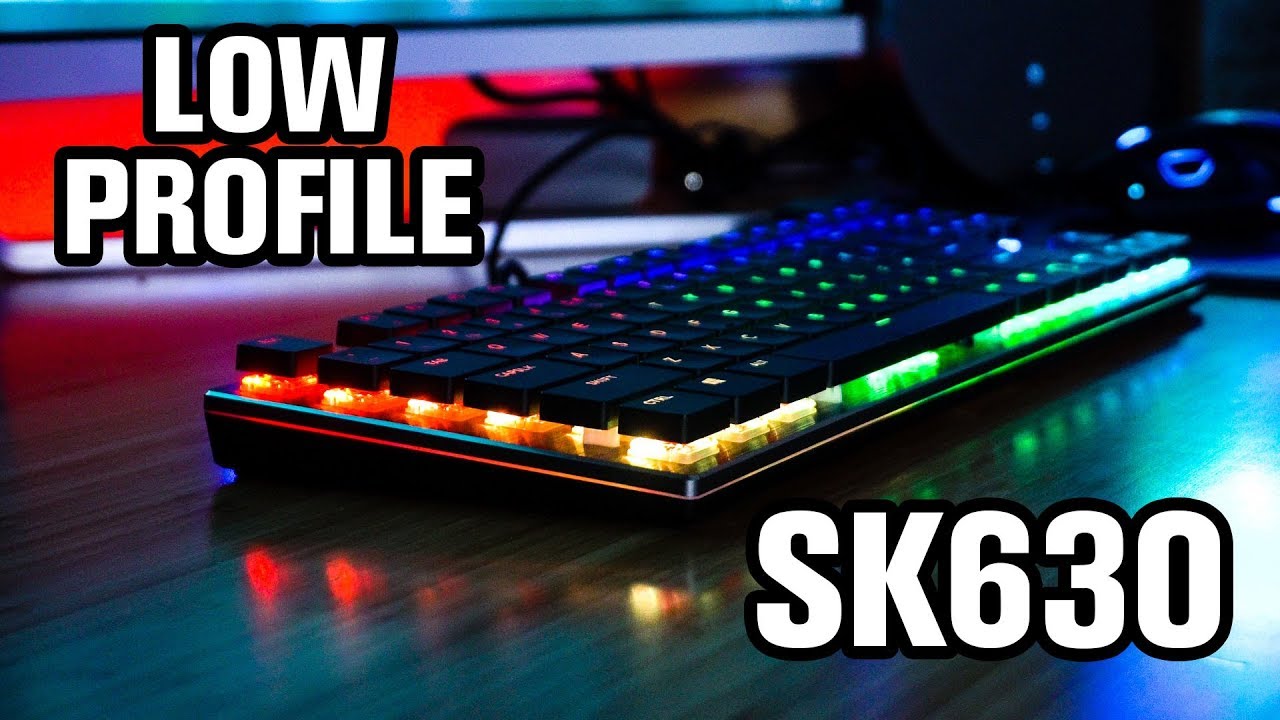 Clavier mécanique en plat – Cooler Master SK630 en test