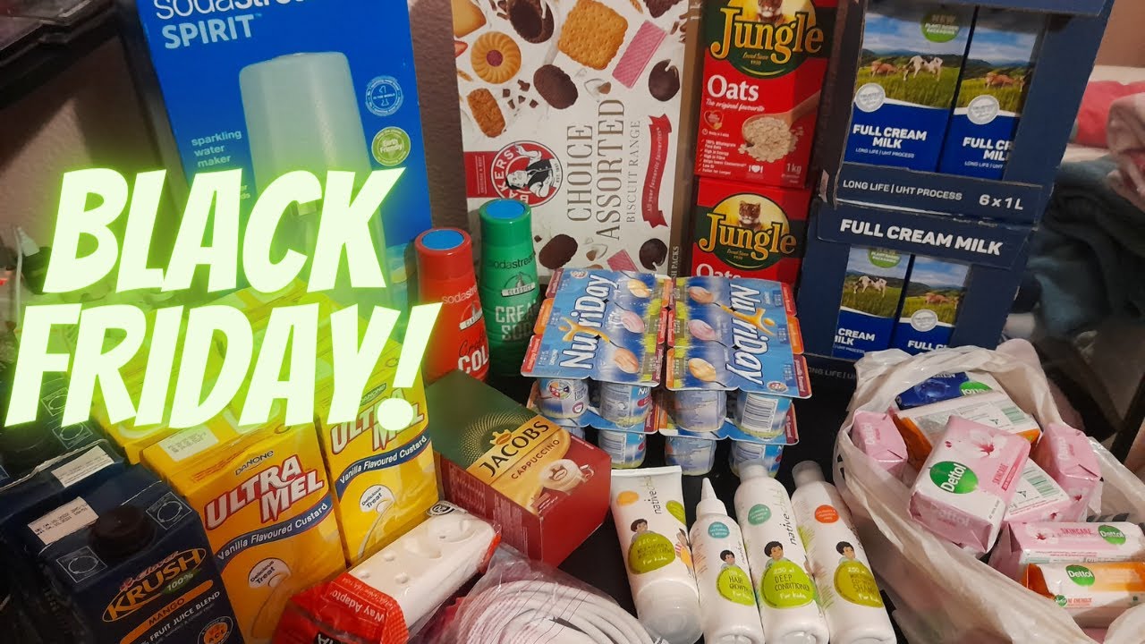 BLACK FRIDAY HAUL SODASTREAM UNBOXING 2021 SOUTH AFRICAN YOUTUBER