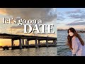 seoul date vlog / beautiful sunsets, roller skating, fall clothes shopping, han river, dinner buffet