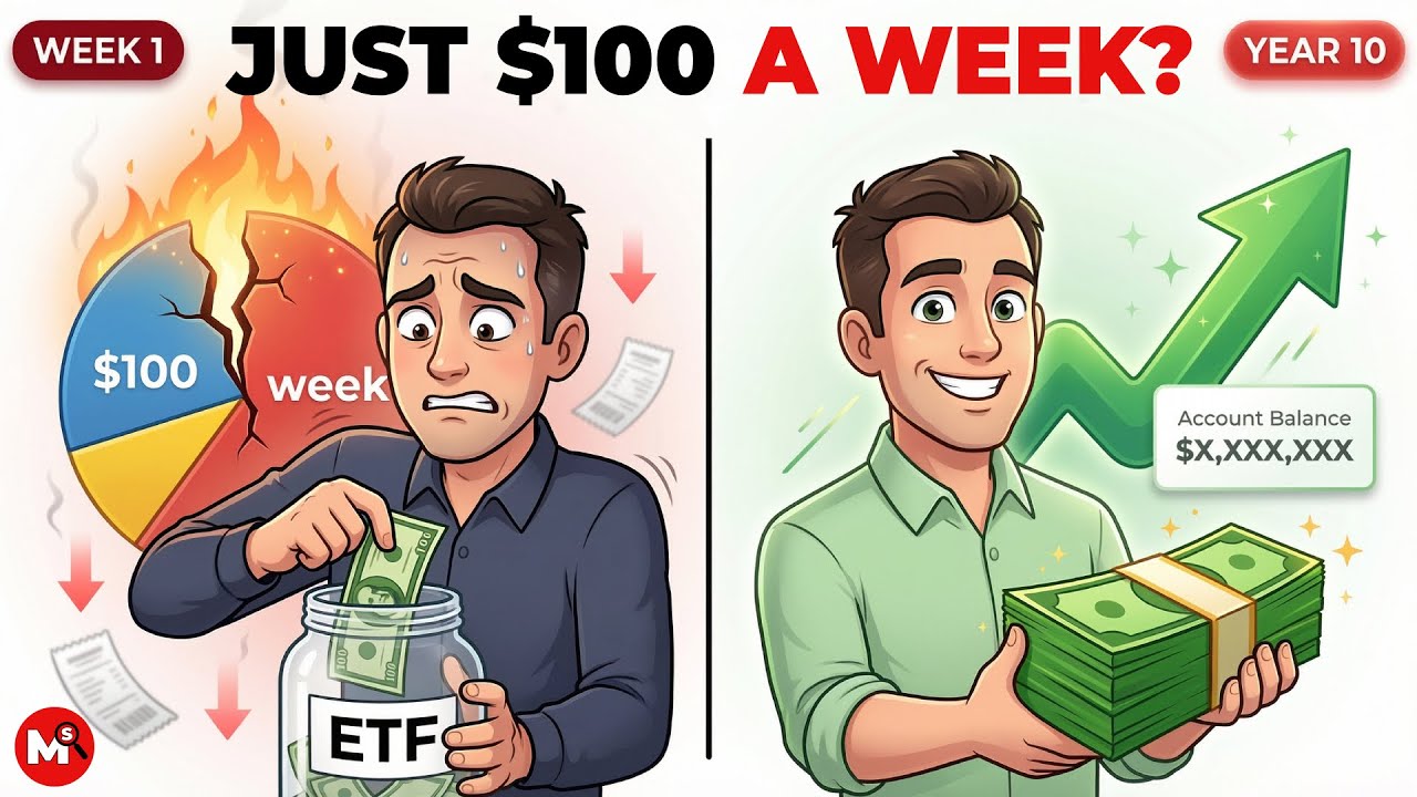 What Really Happens If You Invest $100 Every Week for 10 Years (UNEXPECTED)