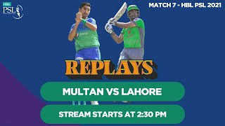 #HBLPSLReplays | Lahore Qalandars vs Multan Sultans | Match 7 | HBL PSL 6 screenshot 1