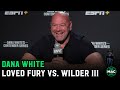 Dana White talks Masvidal vs. Edwards being 3 rounds; "Boxing needed Fury vs. Wilder III"