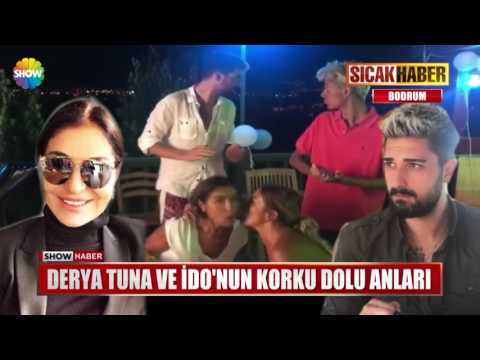 Derya Tuna ve İdo'nun korku dolu anları