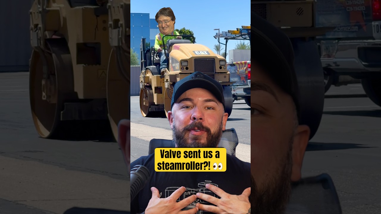 Valve Sent Us A Steamroller