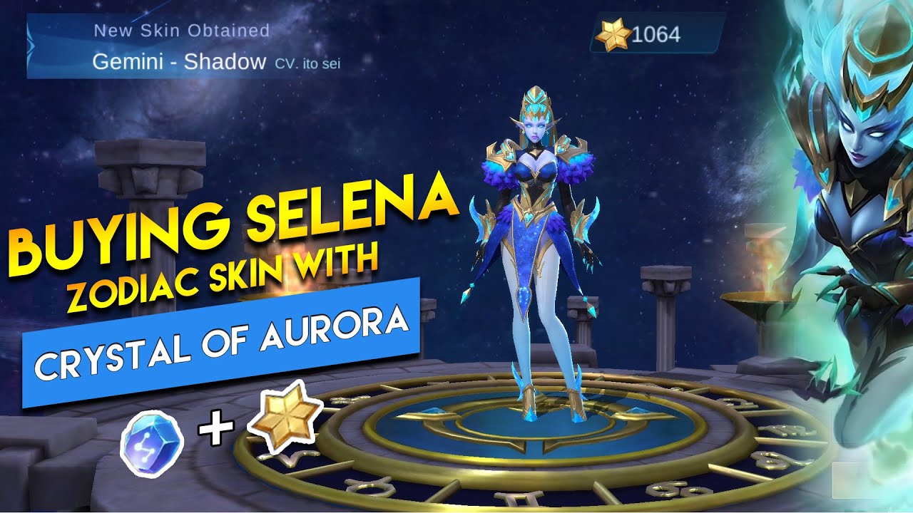 How much it Cost to get Selena Zodiac Skin using Crystal of Aurora YouTube