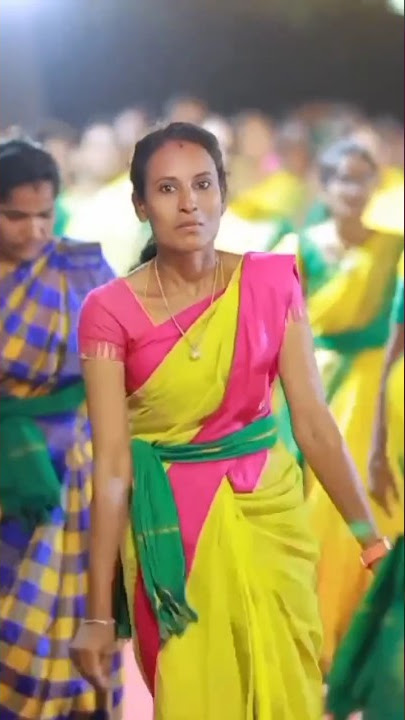 💥 kongu traditional dance - trending girl dance || sevvanthi pooveduthu remix || kummi aatam