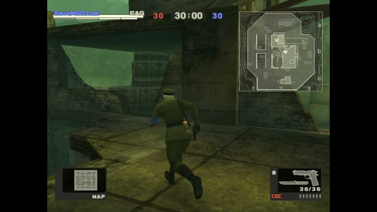 MGO1 PAL: GHOST FACTORY - Map Walkthrough