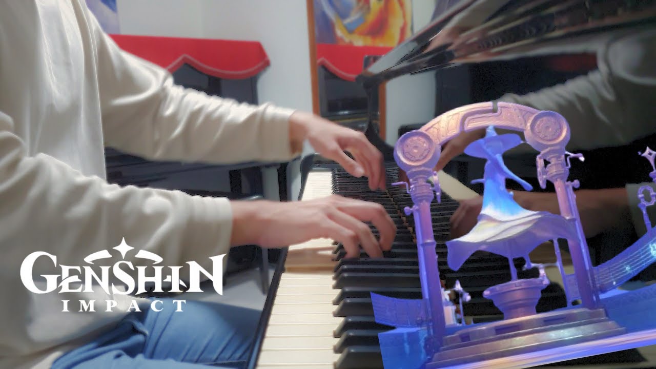 'Twilight Wanderings' Simulanka Calming OST | Genshin Piano Cover + Sheet