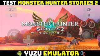 Test Monster Hunter Stories 2: Wings of Ruin | Yuzu Emulator Android | Chipset Snapdragon 8 Gen 3 screenshot 5
