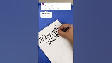 Picked another name from comments 👇 #art #handlettering #calligraphy #comment #cursive