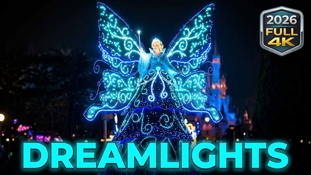 Tokyo Disneyland Electrical Parade Dreamlights 4K60FS Full Uncut