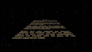 Introduction Star Wars (CSS/HTML/Javascript)