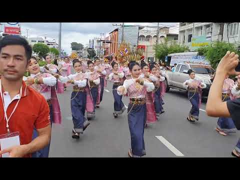 รำแห่เทียนพรรษา ปี 2565โรงเรียนเบ็ญจะมะมหาราชอุบลราชธานี
