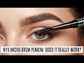 NYX Professional Makeup Micro Brow Pencil Review: Affordable vs High-End Brow Pencils