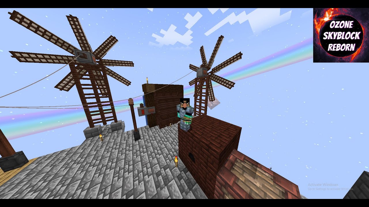 Minecraft Modpack (Ozone Skyblock Reborn) Let's Play Part 12 No Video ...