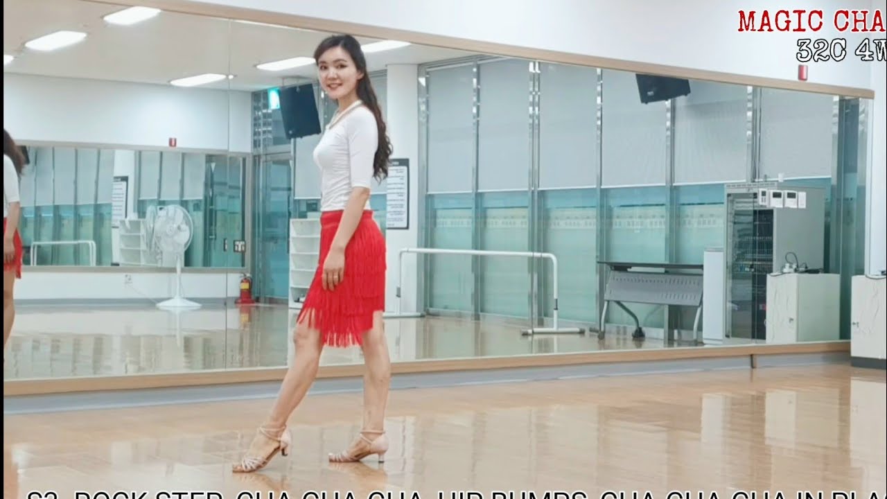 Magic Cha Cha (Beginner) teach line dance