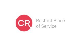 CentralReach - Restrict Place of Service