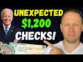 UNEXPECTED $1200 CHECKS GOING OUT! & UNEXPECTED NEWS! Fourth Stimulus Package Update & News + Stocks