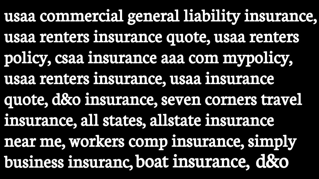 usaa commercial general liability insurance | usaa renters insurance quote | usaa renters policy