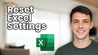 How To Reset Microsoft Excel To Default Settings (Tutorial)