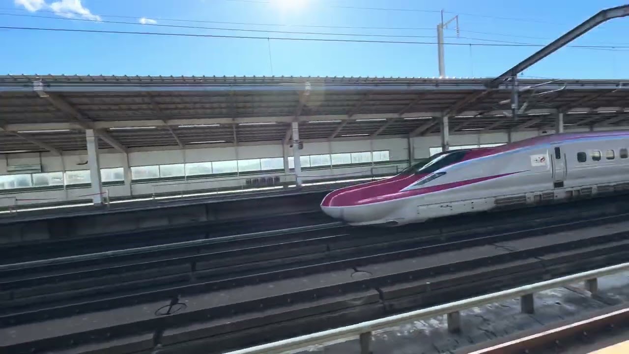 2023.10.22東北新幹線新白河駅通過