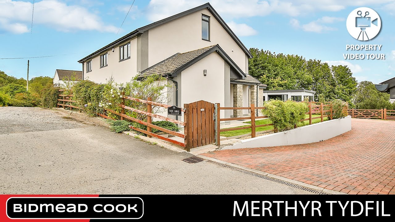 5 BEDROOM PROPERTY FOR SALE MERTHYR TYDFIL YouTube