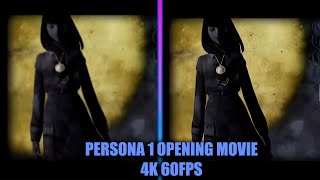 Persona 1 Opening Movie |4K 60FPS|