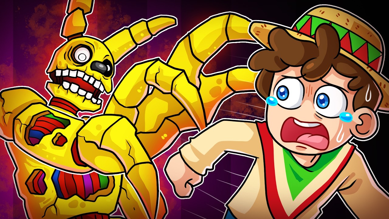 ¡Que NO TE ATRAPE el ANIMATRONICO! 😨🎈🧸 SILVIOGAMER en Mordisco nocturno - Bite By Night en ROBLOX