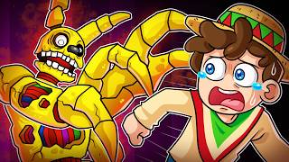 ¡Que NO TE ATRAPE el ANIMATRONICO! 😨🎈🧸 SILVIOGAMER en Mordisco nocturno - Bite By Night en ROBLOX
