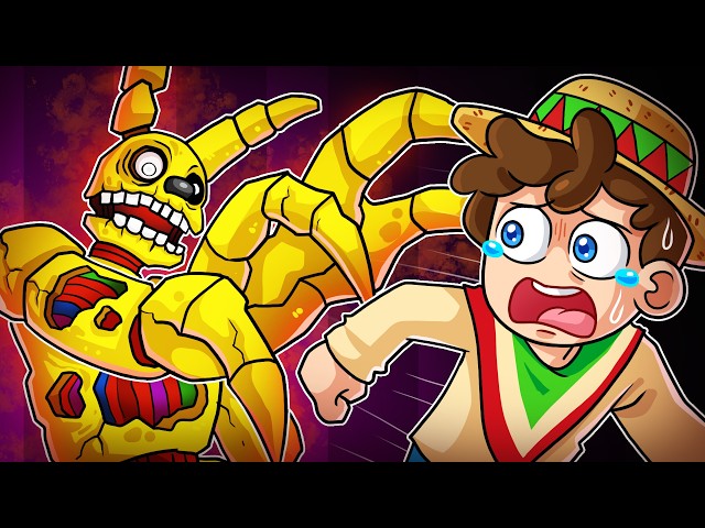 ¡Que NO TE ATRAPE el ANIMATRONICO! 😨🎈🧸 SILVIOGAMER en Mordisco nocturno - Bite By Night en ROBLOX