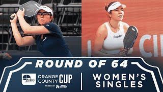 Jorja Johnson v Sophia Tran at the Select Medical Orange County Cup