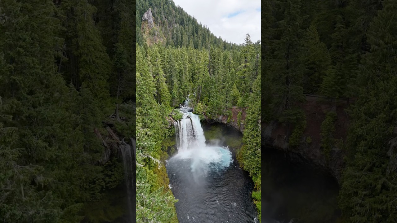 Koosah Falls, McKenzie River, Willamette National Forest, Oregon