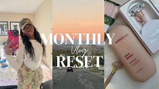 Monthly Reset Vlog: Room Refresh, Cleaning, Target Hygiene Shopping, + More