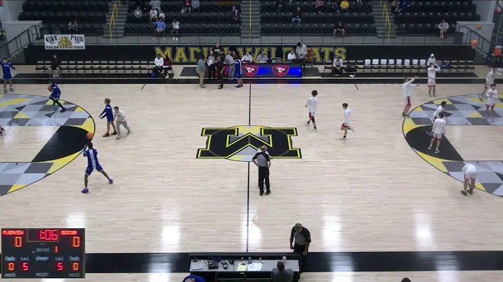 Mount st Mary girls vs Durant High School Womens V...