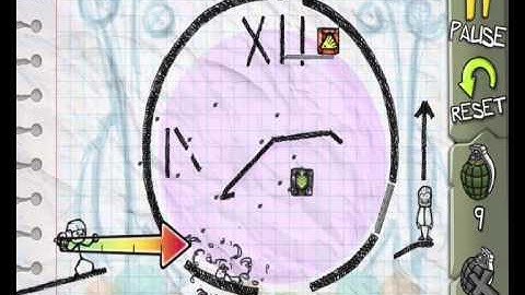 Fragger Stick Man Level 21 - Solution Walkthrough