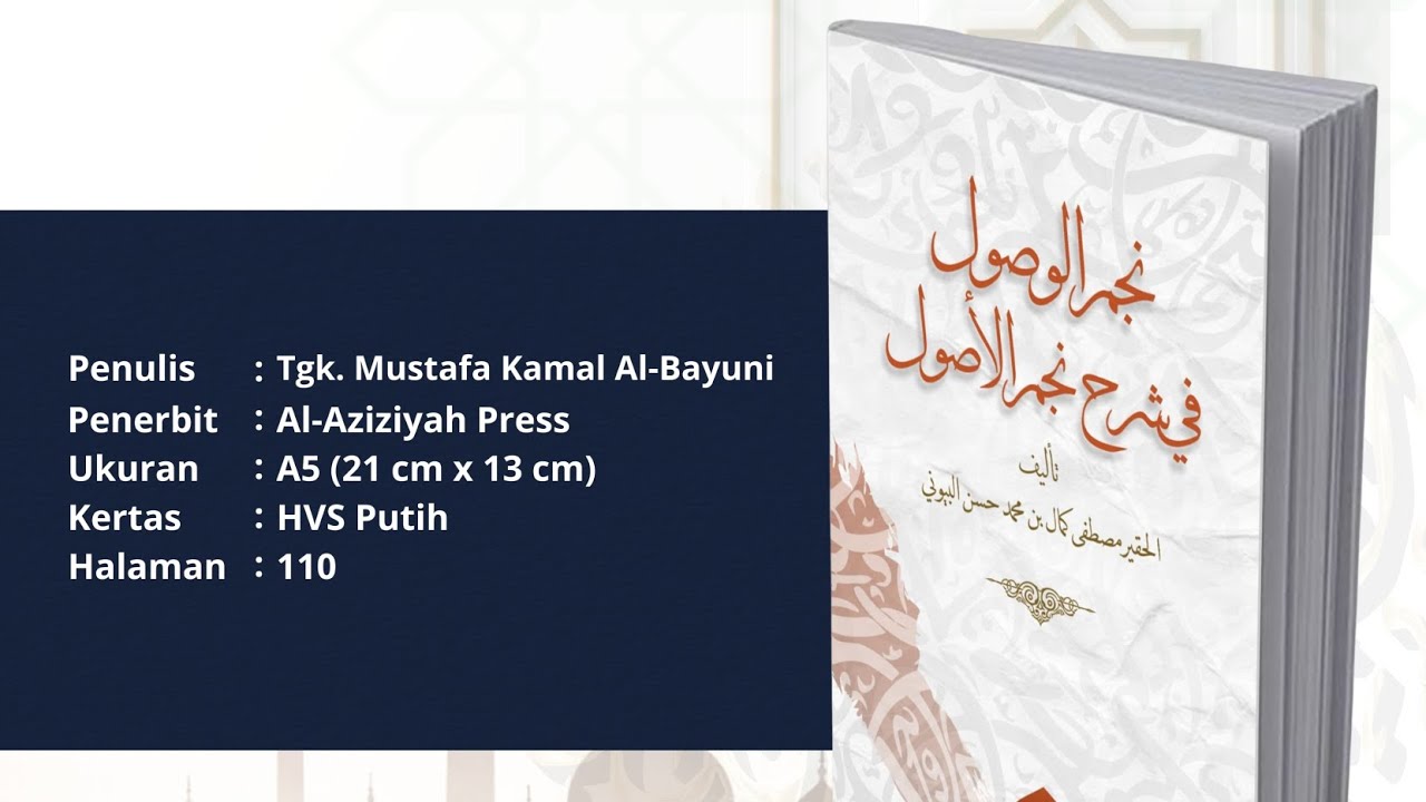 Episode 1 Ngaji Usul Fikih Najmul Wusul Syarah Najmul Usul 