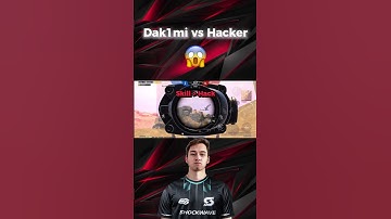 Skill against Hack😱🔥 #pubgmobile #pubg #bgmi #hacker