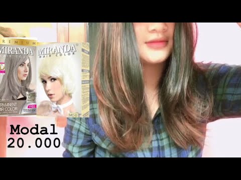  CAT  RAMBUT  WARNAIN SENDIRI TANPA  KESALON YouTube