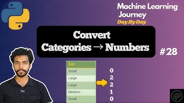 Ordinal Encoding in Machine Learning | Convert Categories to Numbers | Data Preprocessing