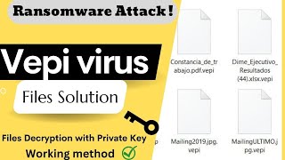 Vepi Virus Solution | [.vepi] files Decrypt & Removal Guide | Vepi files Recovery