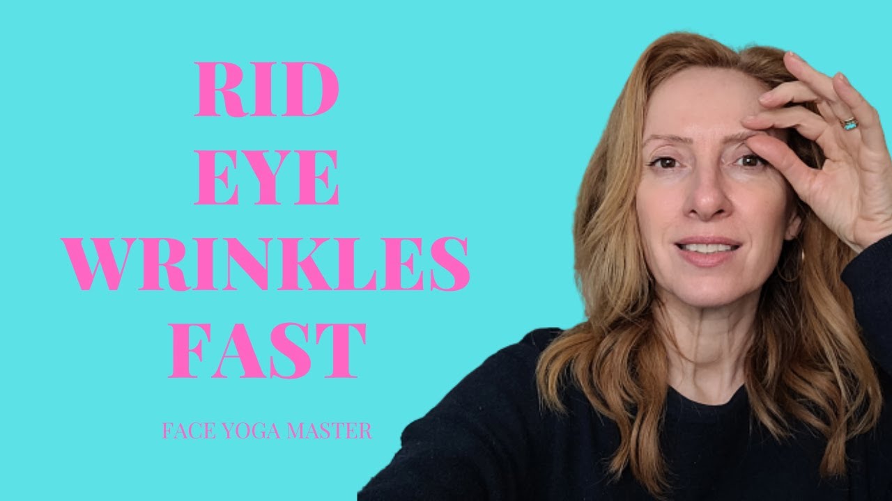 How To Remove Wrinkles Under the Eyes Naturally with Face Massage ...