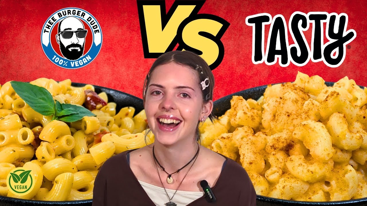 The GREATEST Vegan Mac & Cheese? | Tasty Vs Thee Burger Dude