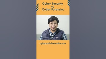 Difference between Cyber Security and Cyber Forensics