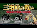 【三増峠の戦い】挟撃奇襲を仕掛ける北条に背面急襲と巧みな作戦で立ち向かう武田信玄の山岳戦【日本史解説】【地図・地形図で日本史を見る】