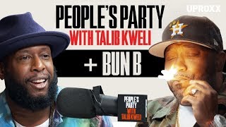 Celebrity Talib Kweli And Bun B Talk UGK Legacy, Meeting Biggie, & Menace To Society I People's Party Profile