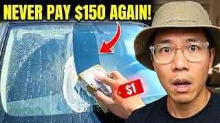 Stop Paying For Glass Polishing. This $1 Paste Makes Car Windows CRYSTAL CLEAR.