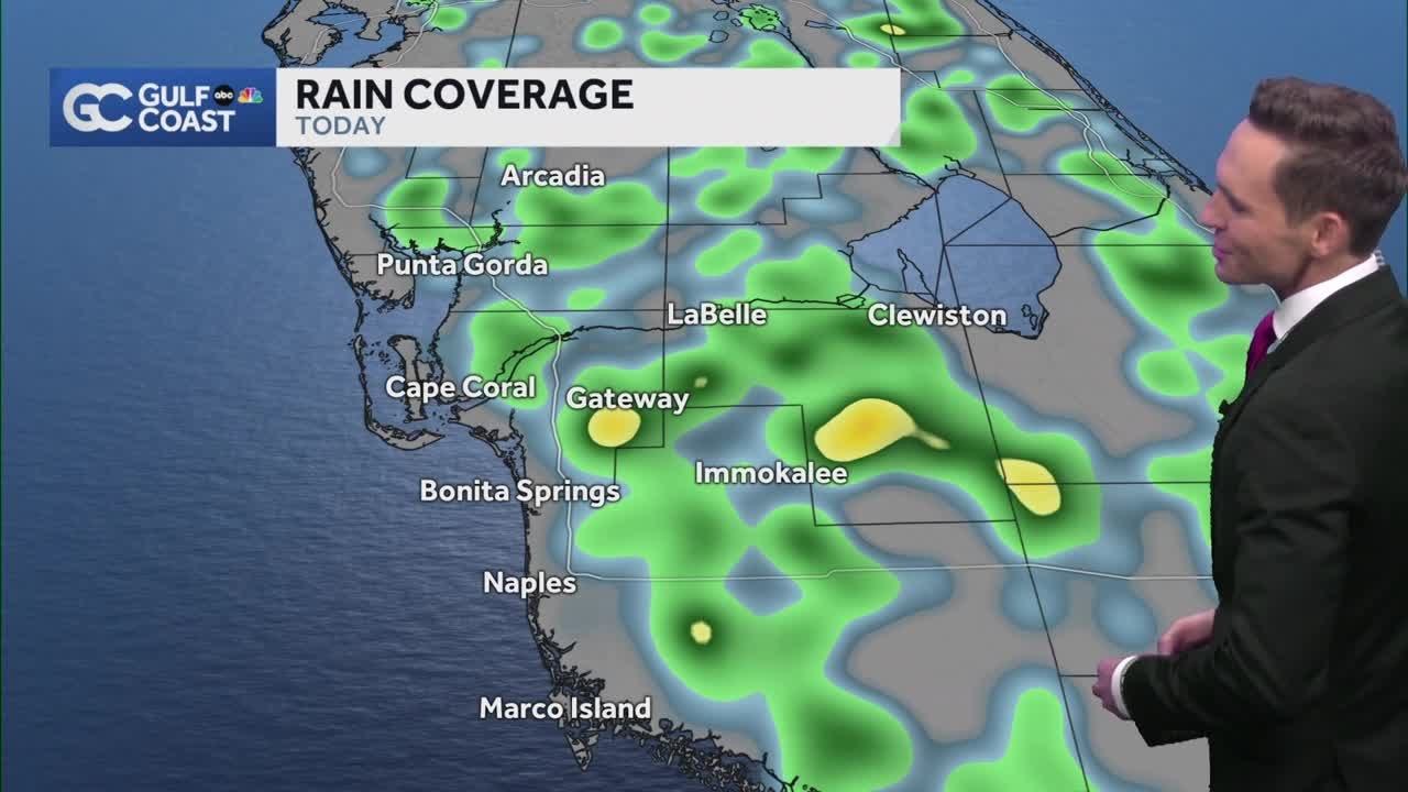 Tracking a few more storms across the Gulf Coast Friday